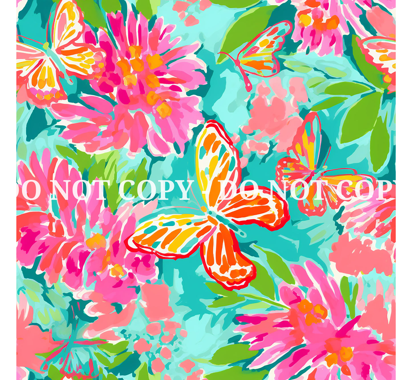 VIBRANT BUTTERFLY PATTERN VINYL - MULTIPLE VARIATIONS