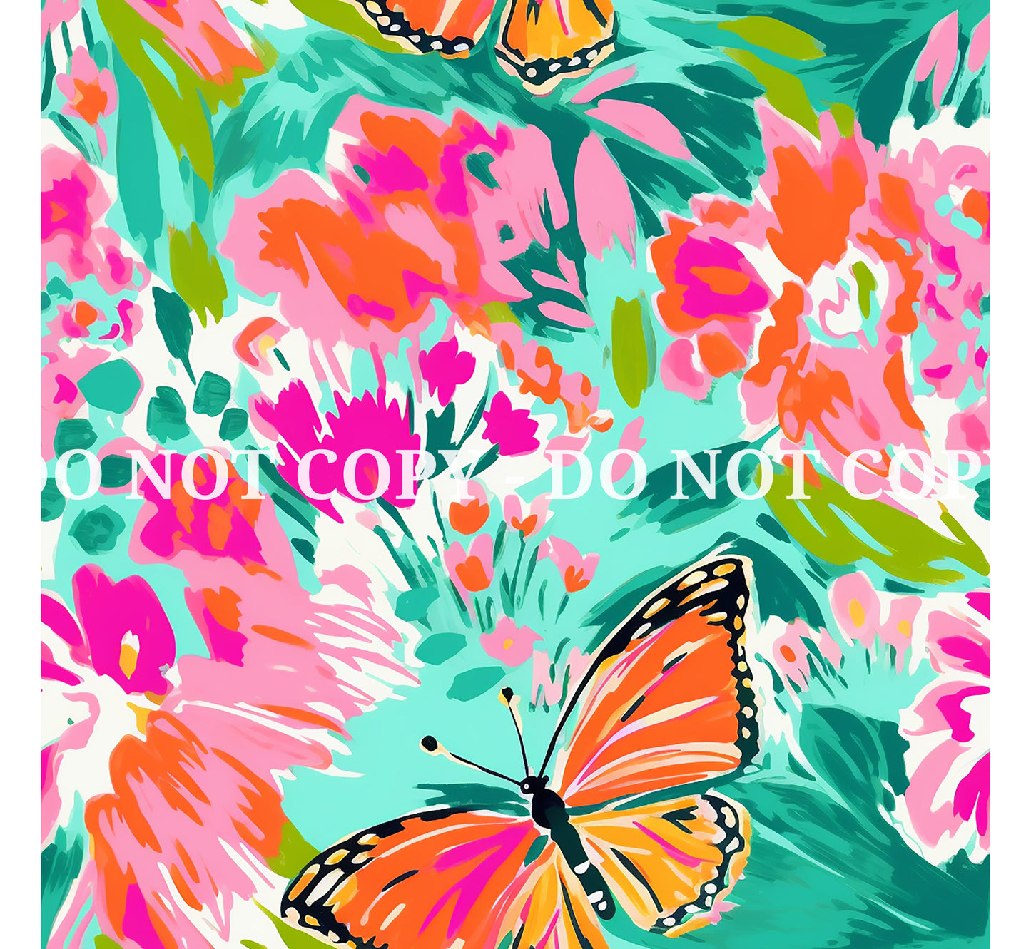 VIBRANT BUTTERFLY PATTERN VINYL - MULTIPLE VARIATIONS