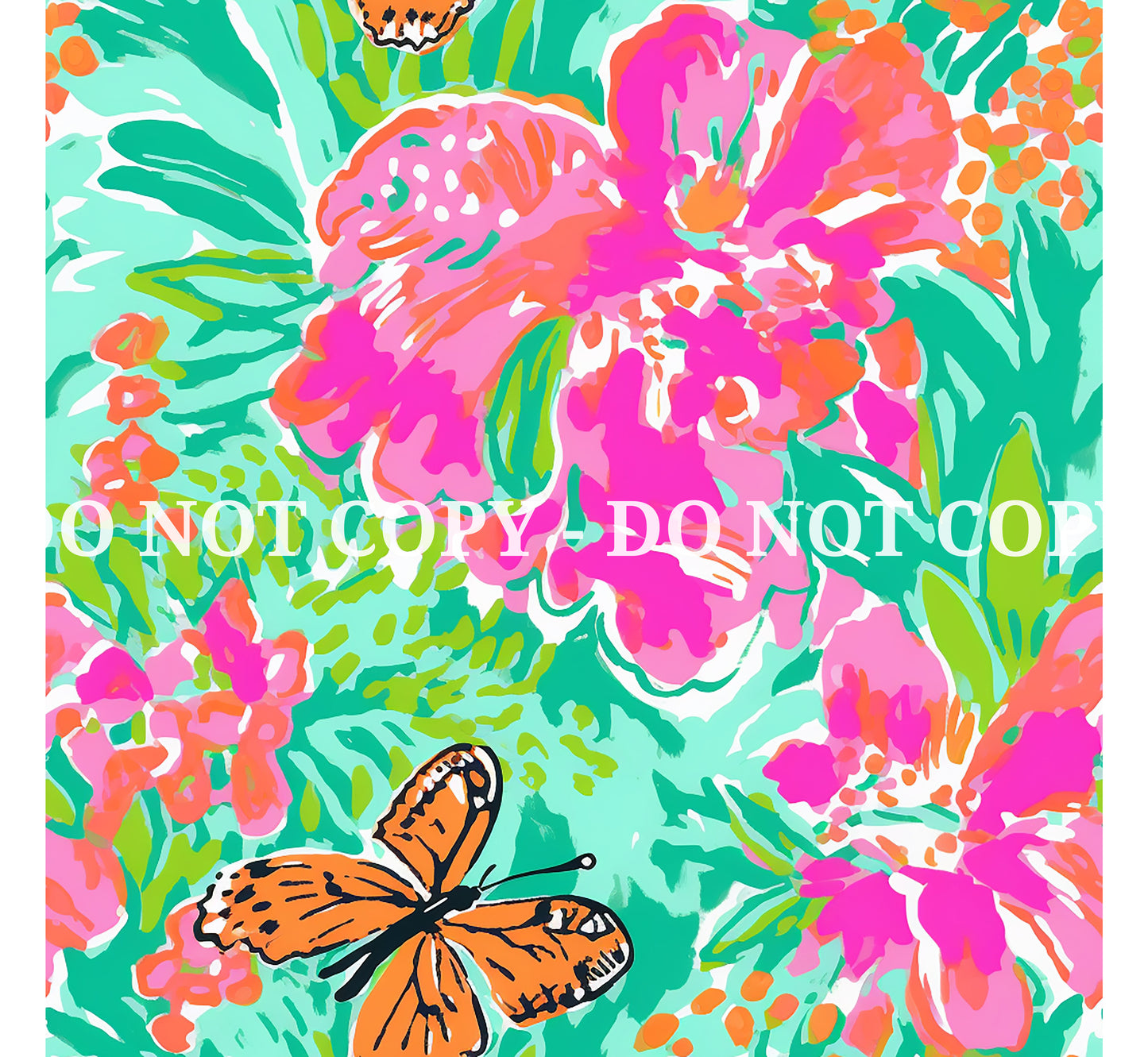 VIBRANT BUTTERFLY PATTERN VINYL - MULTIPLE VARIATIONS