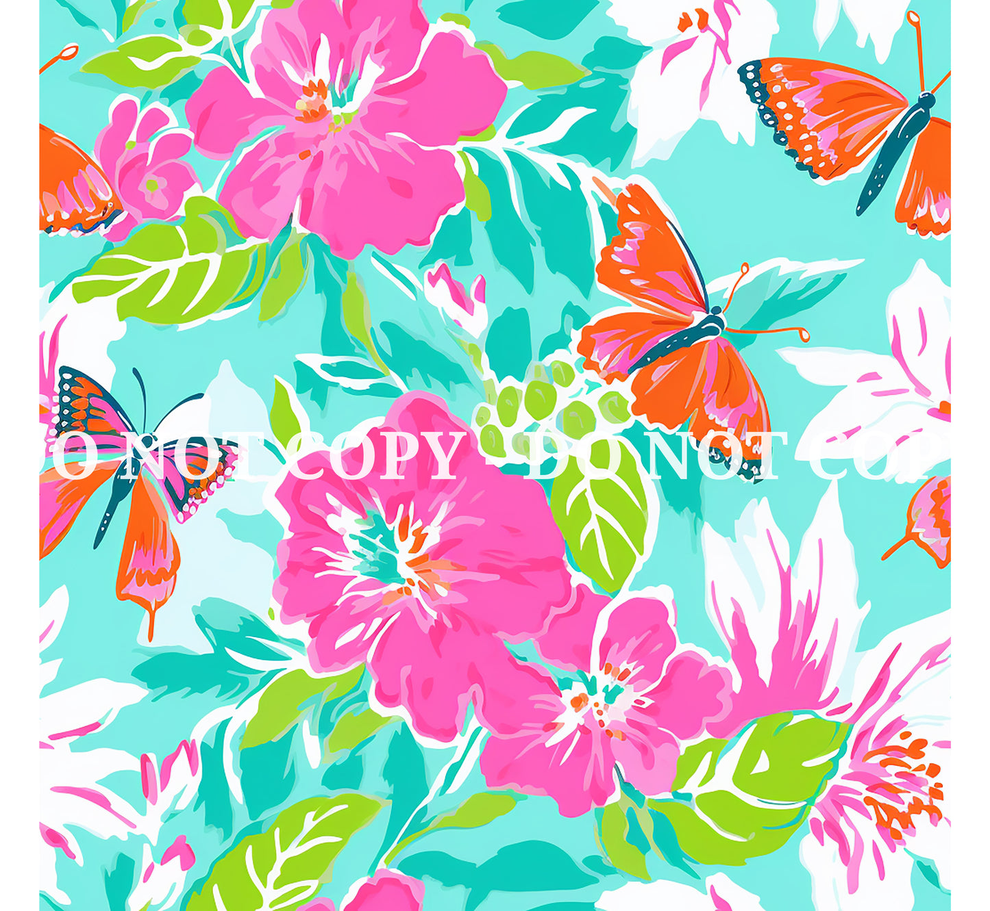 VIBRANT BUTTERFLY PATTERN VINYL - MULTIPLE VARIATIONS