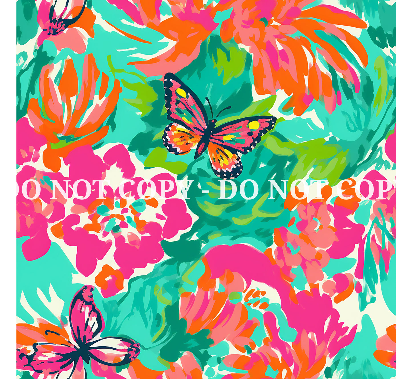 VIBRANT BUTTERFLY PATTERN VINYL - MULTIPLE VARIATIONS