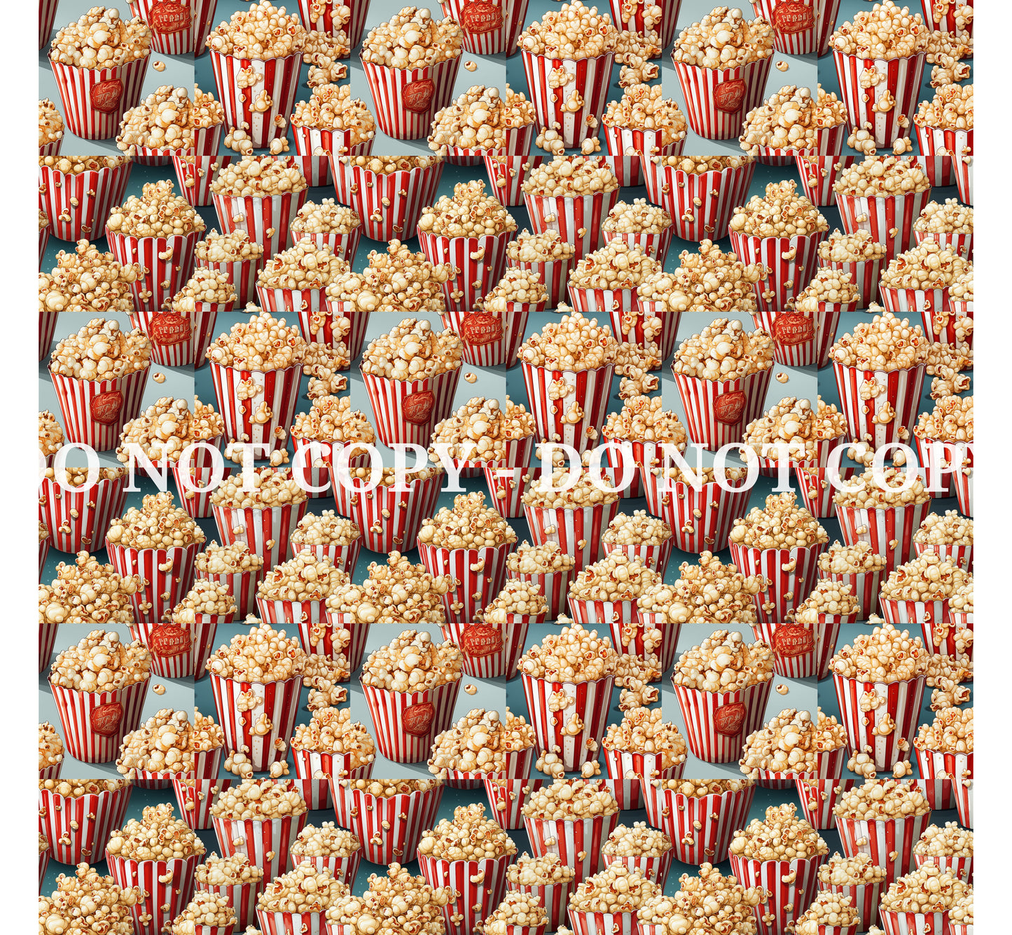 BUCKET OF POPCORN PATTERN VINYL - MULTIPLE VARIATIONS