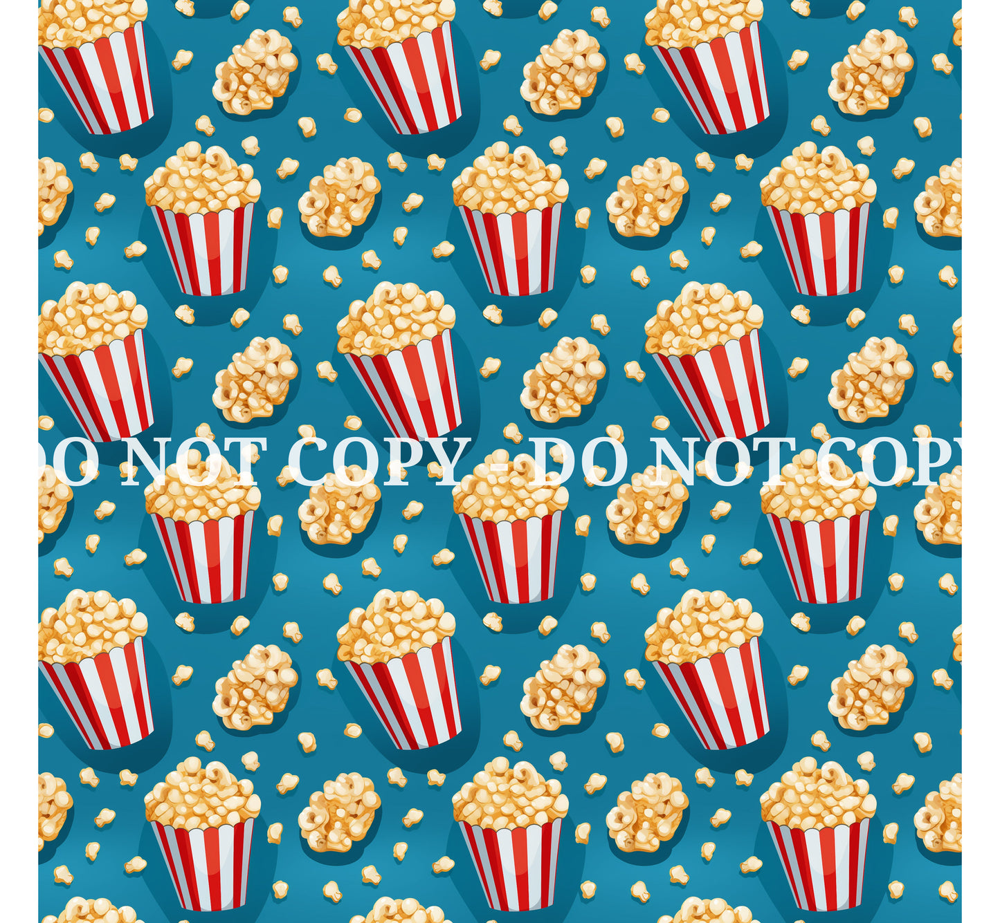 BUCKET OF POPCORN PATTERN VINYL - MULTIPLE VARIATIONS