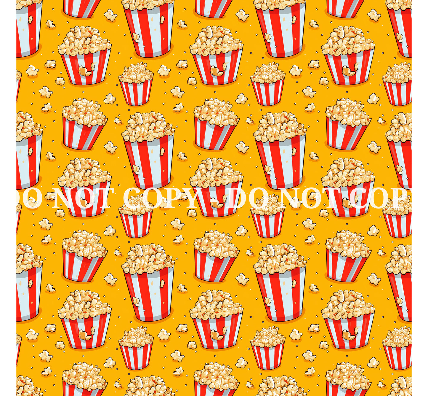 BUCKET OF POPCORN PATTERN VINYL - MULTIPLE VARIATIONS