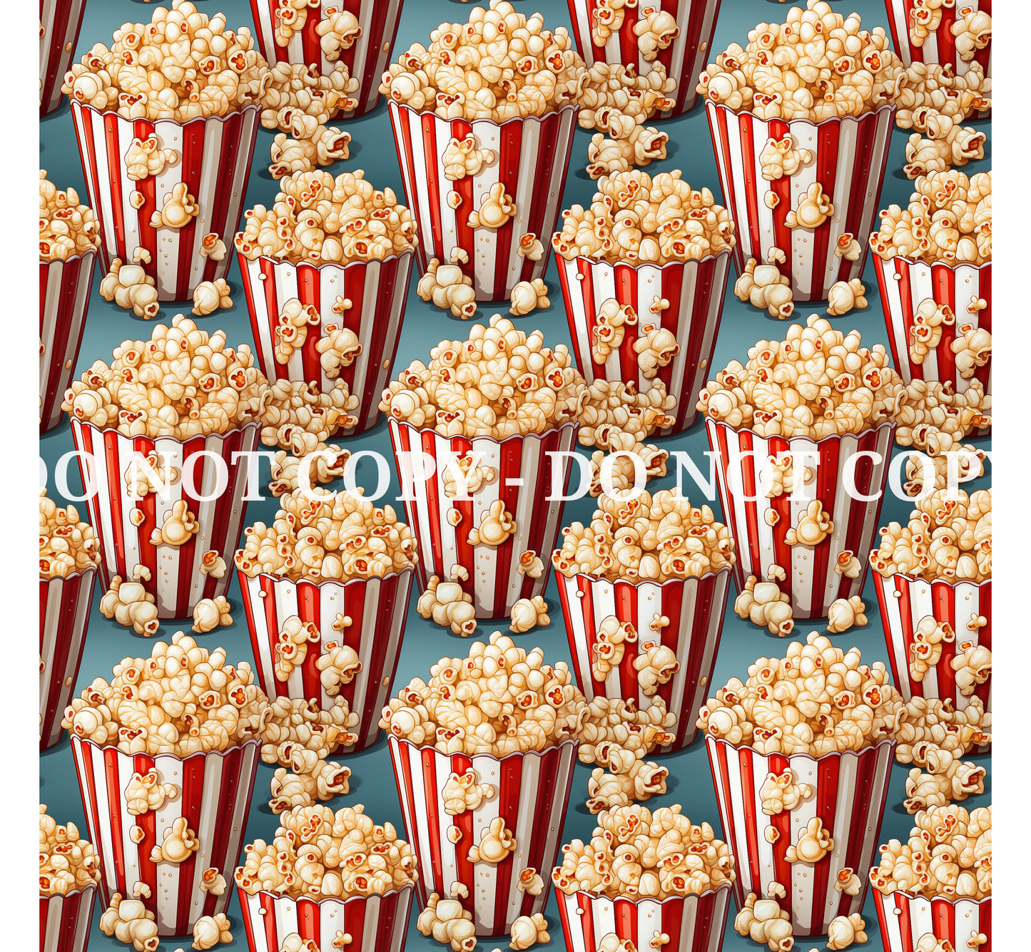 BUCKET OF POPCORN PATTERN VINYL - MULTIPLE VARIATIONS