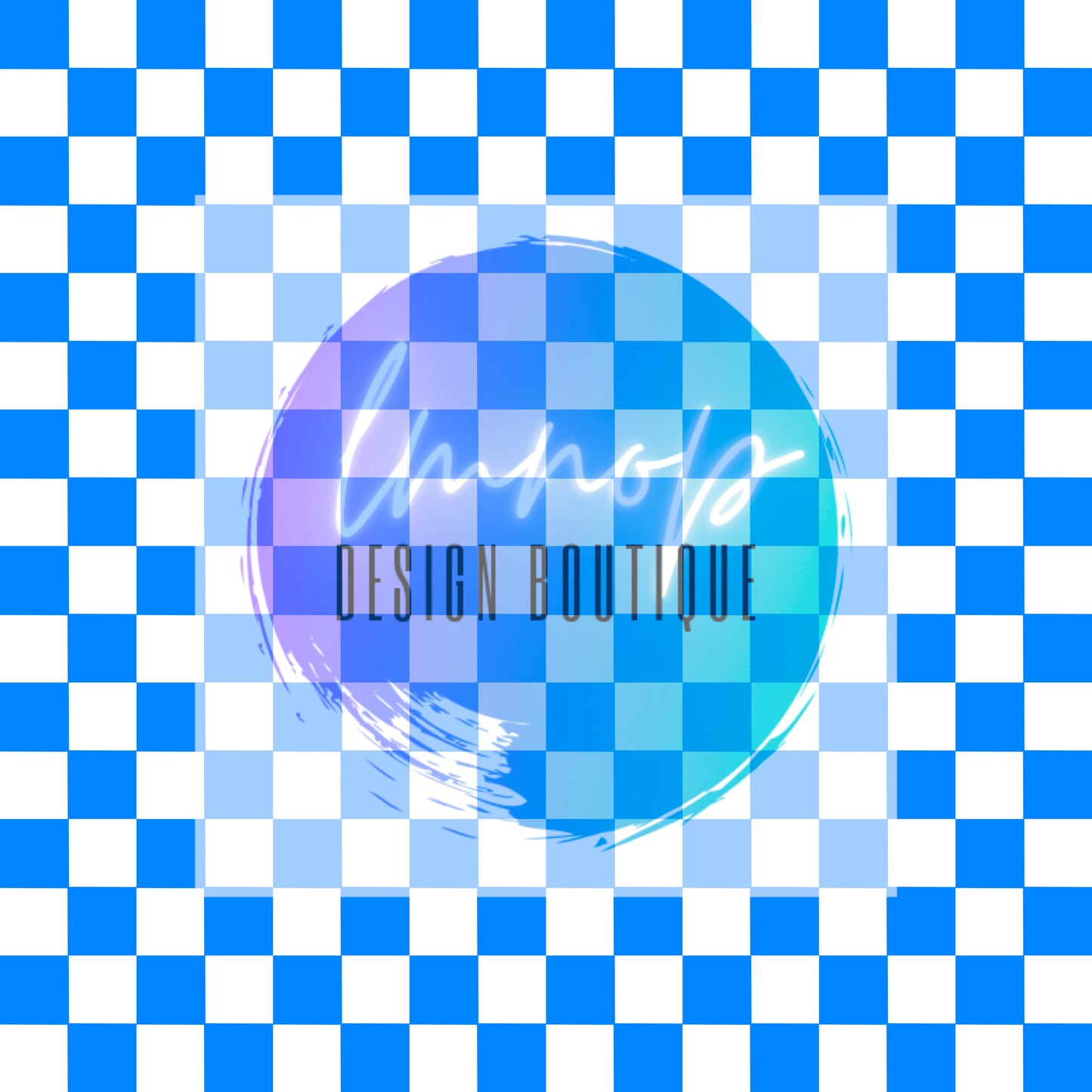 Checkers - Blue