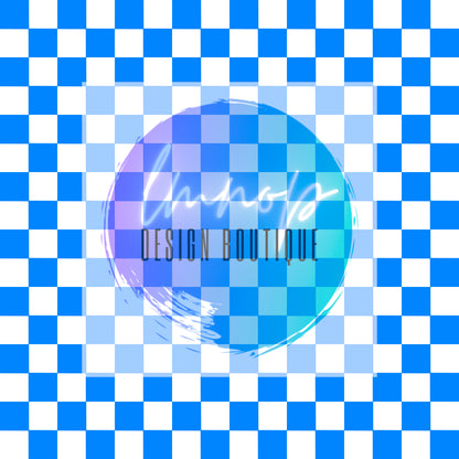 Checkers - Blue