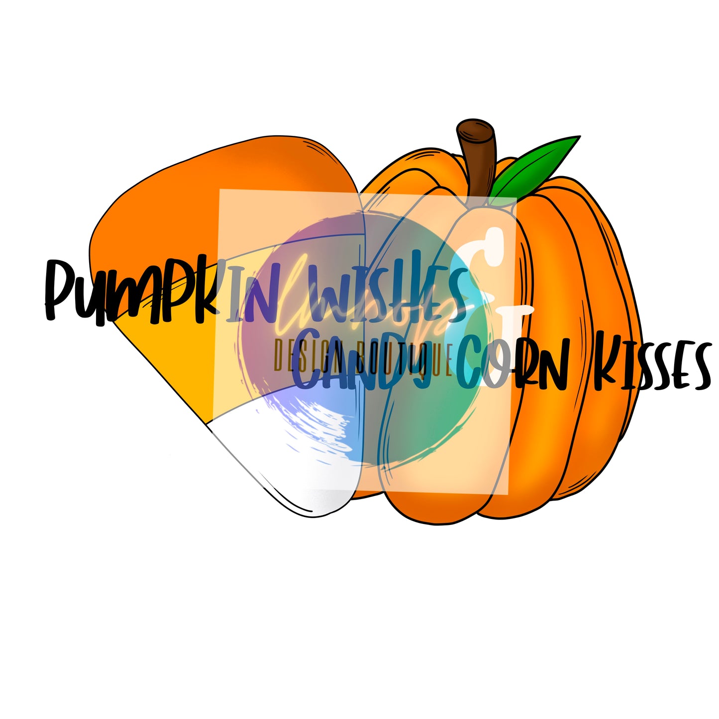 Candy Corn and Pumpkins