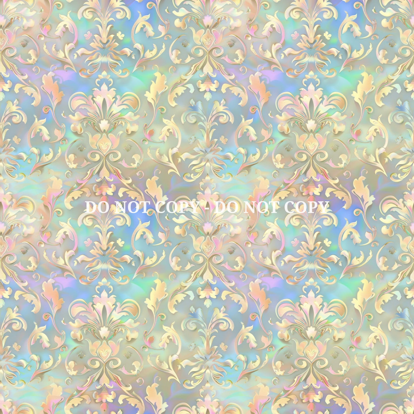 IRIDESCENT DAMASK PATTERN VINYL - MULTIPLE VARIATIONS