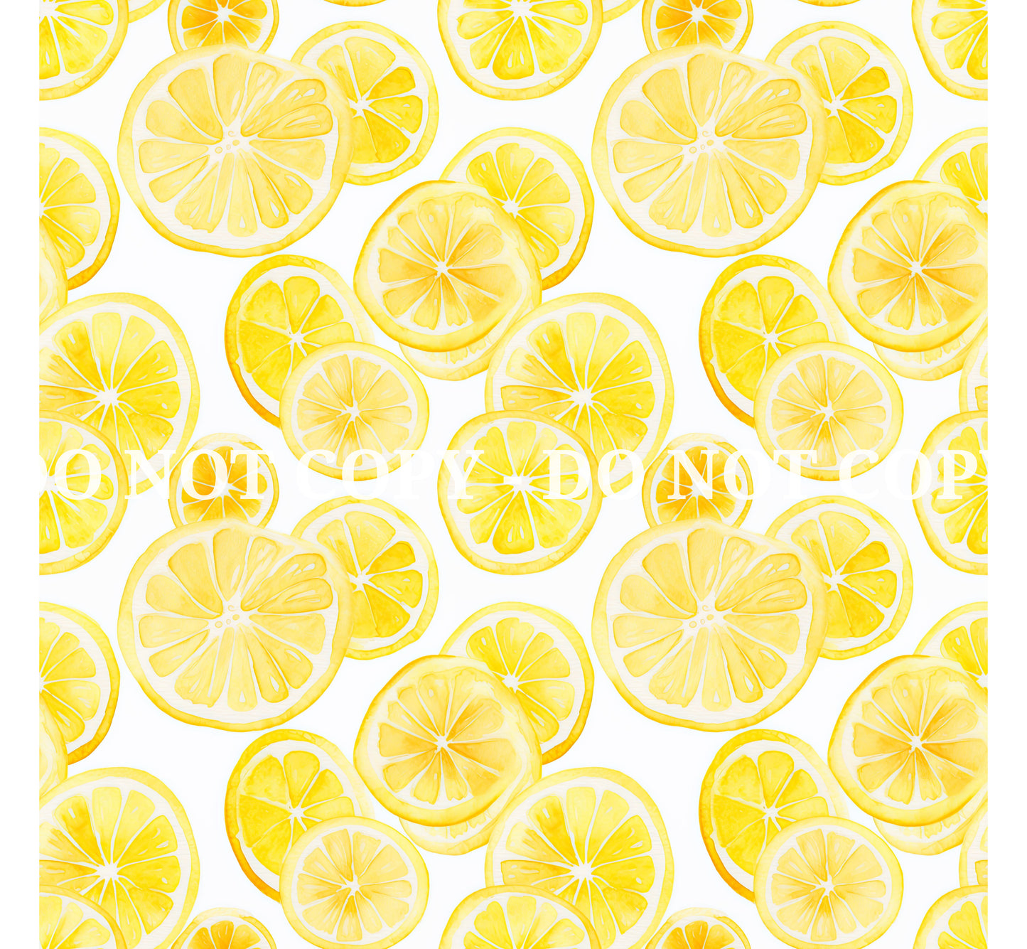 WATERCOLOR LEMON VINYL - MULTIPLE VARIATIONS