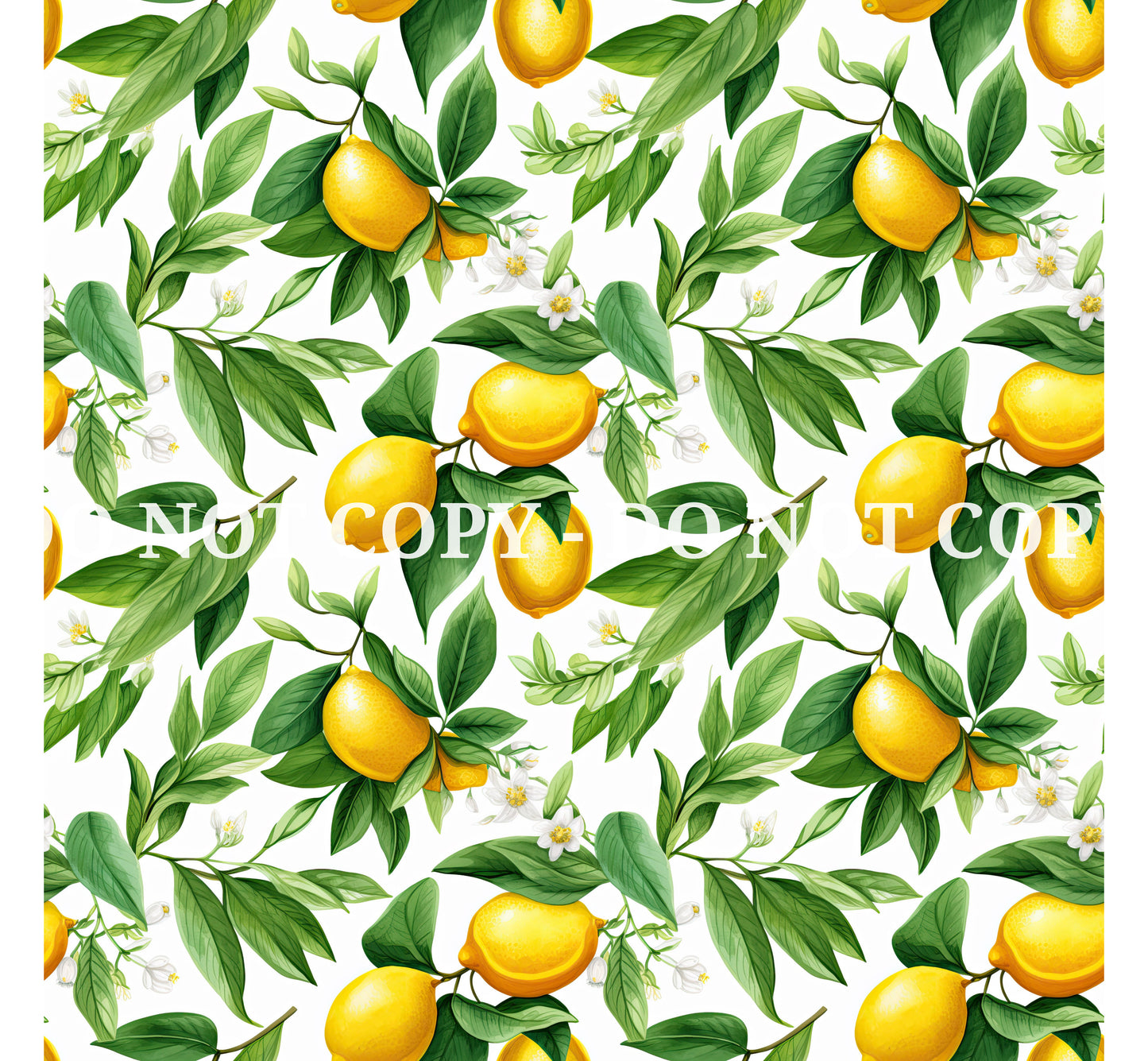 WATERCOLOR LEMON VINYL - MULTIPLE VARIATIONS