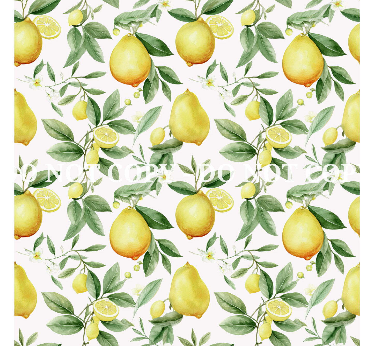 WATERCOLOR LEMON VINYL - MULTIPLE VARIATIONS