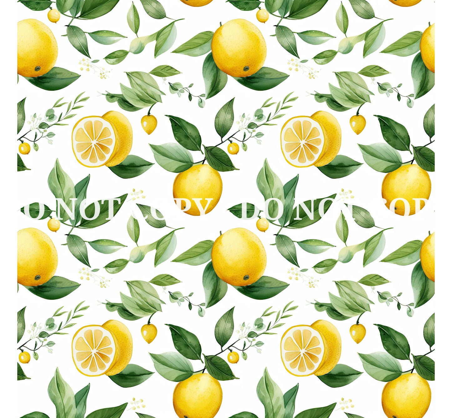 WATERCOLOR LEMON VINYL - MULTIPLE VARIATIONS