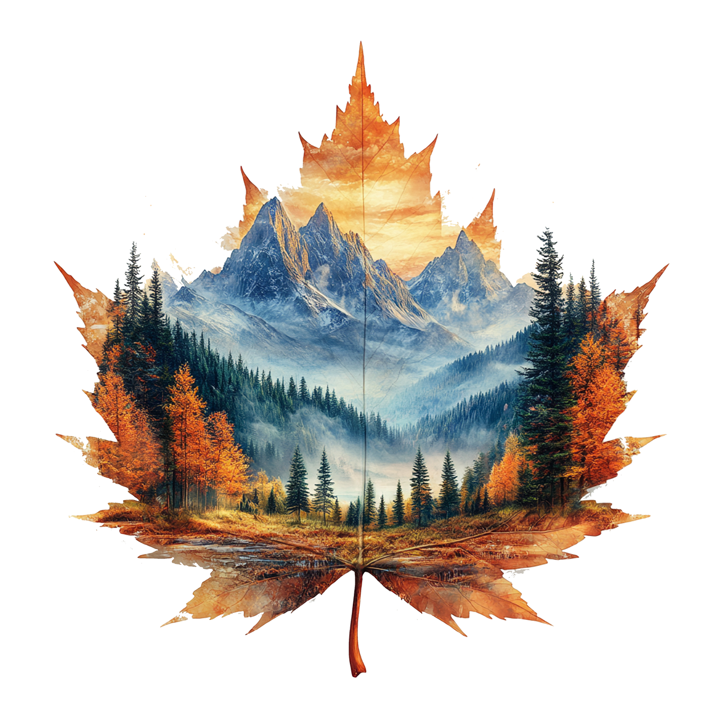MOUNTAIN MAPLE - DECAL