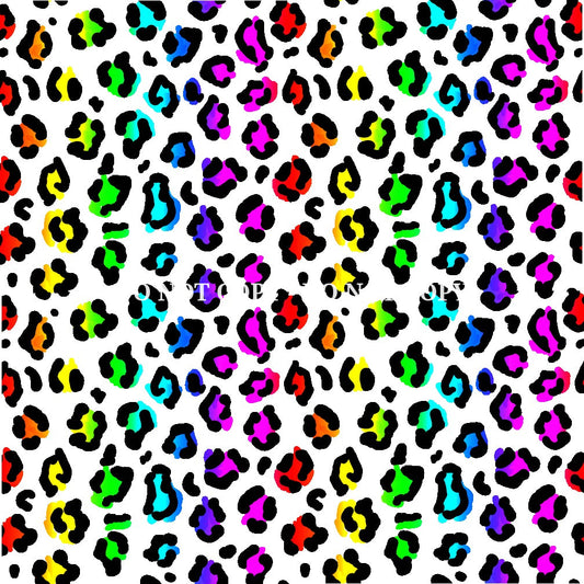 NEON LEOPARD PRINT - FLAIR SHEET