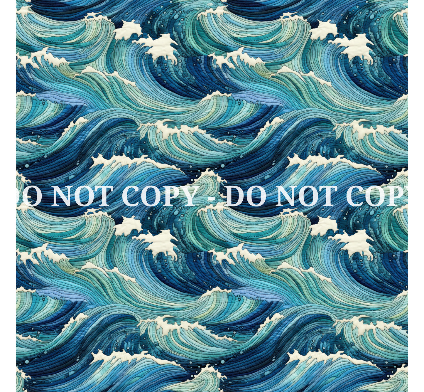 OCEAN QUILTED PATTERN VINYL - MULTIPLE VARIATIONS