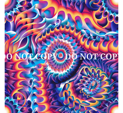 HOLO PSYCHEDELIC VOL 2. PATTERN VINYL - MULTIPLE VARIATIONS