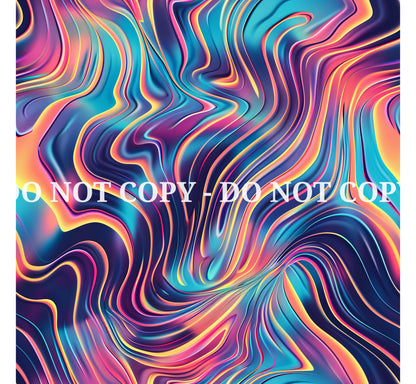 HOLO PSYCHEDELIC PATTERN VINYL - MULTIPLE VARIATIONS