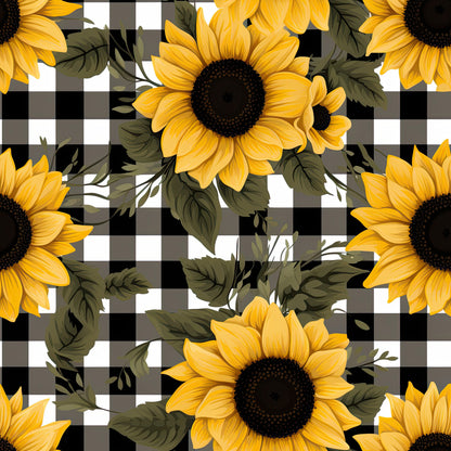 GINGHAM SUNFLOWERS - MULTIPLE VARIATIONS