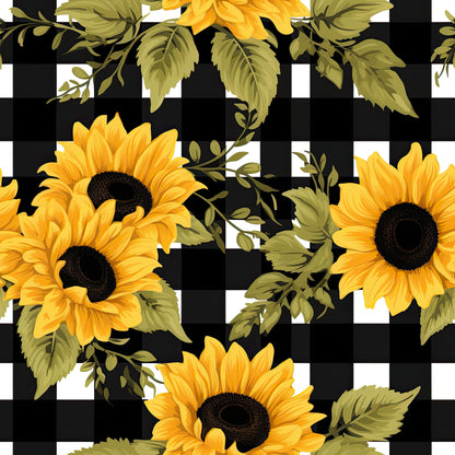 GINGHAM SUNFLOWERS - MULTIPLE VARIATIONS