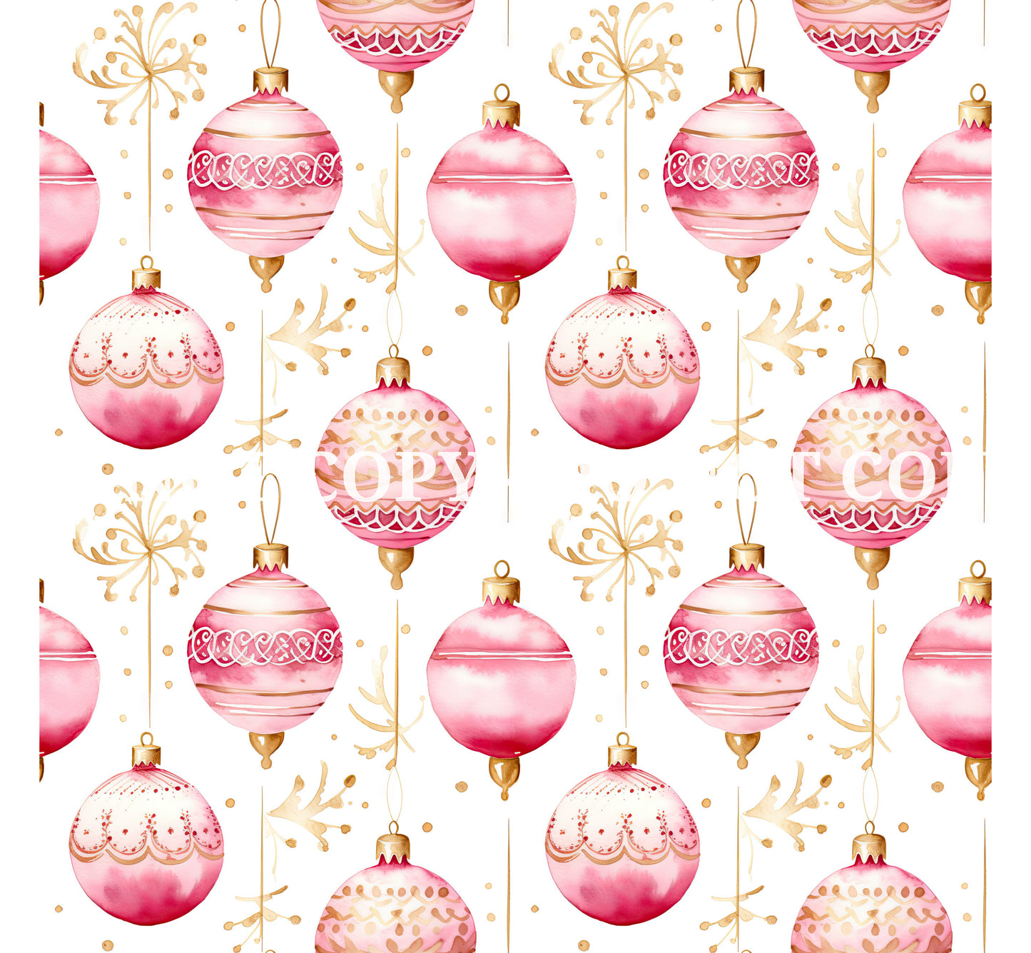 PINK AND GOLD CHRISTMAS VINYL - MULTIPLE VARIATIONS