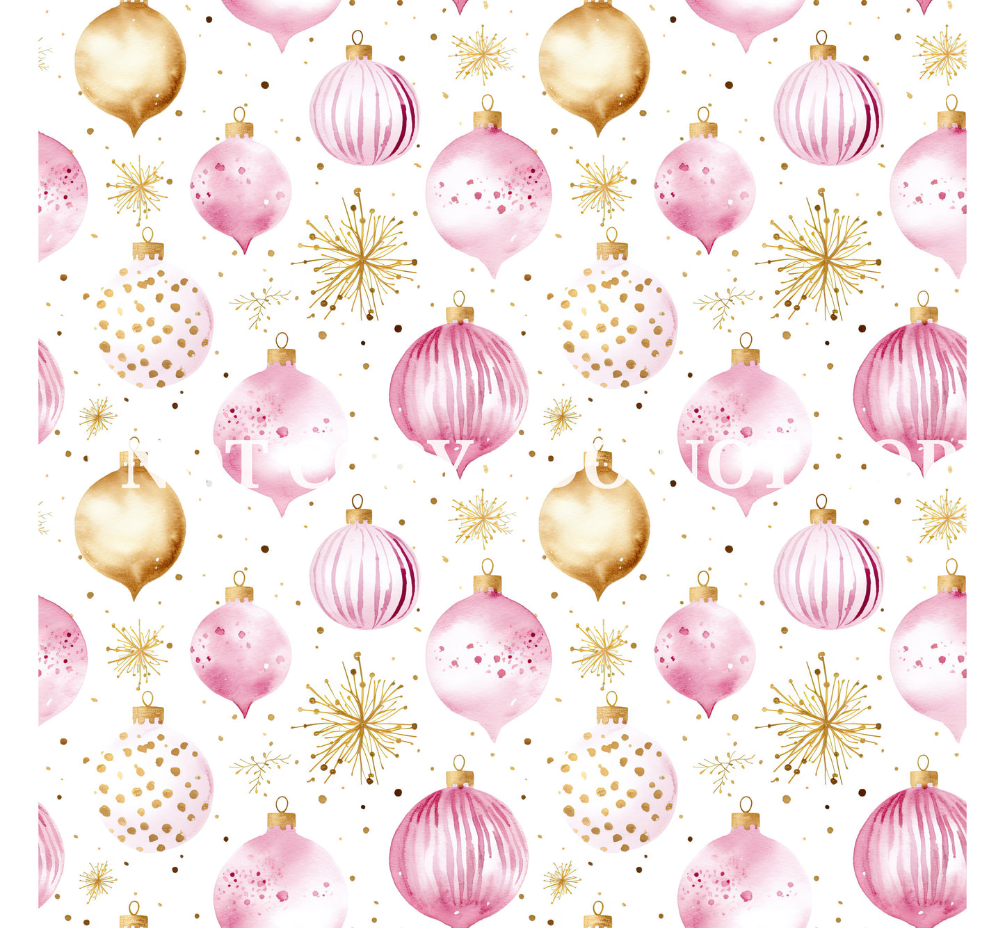 PINK AND GOLD CHRISTMAS VINYL - MULTIPLE VARIATIONS