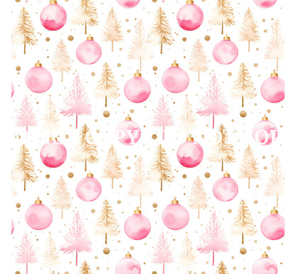 PINK AND GOLD CHRISTMAS VINYL - MULTIPLE VARIATIONS