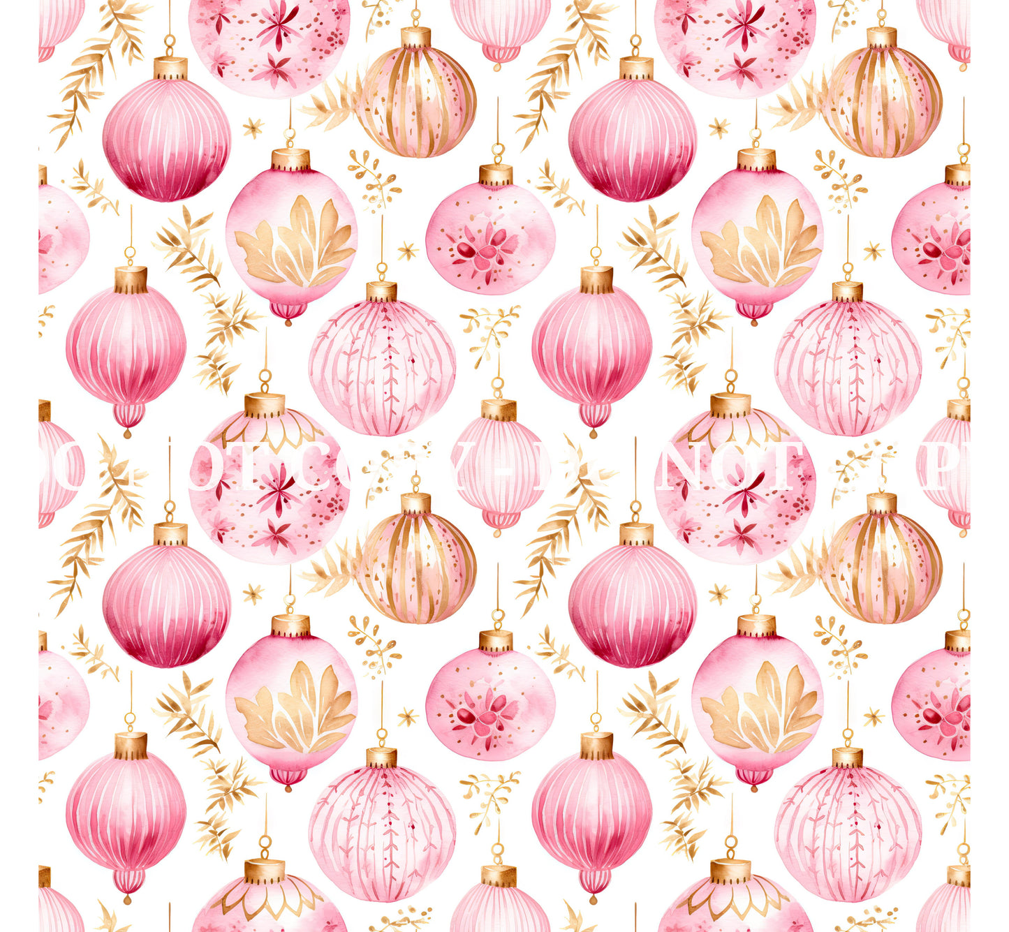 PINK AND GOLD CHRISTMAS VINYL - MULTIPLE VARIATIONS