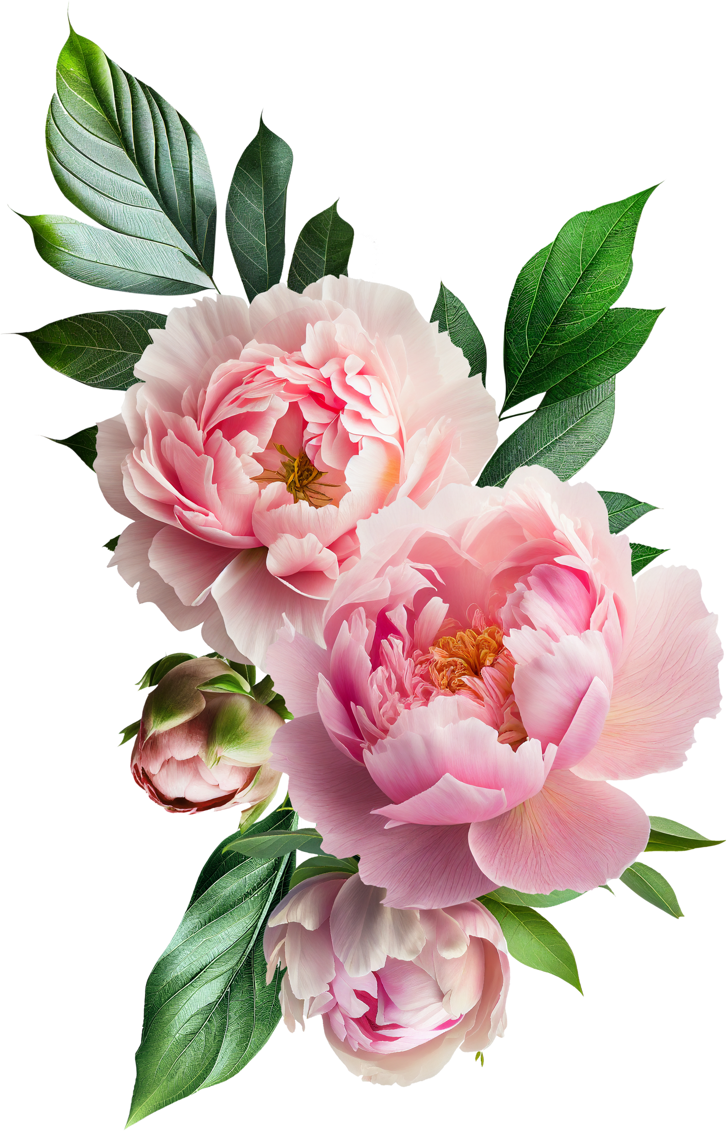 PINK PEONY -  Decals