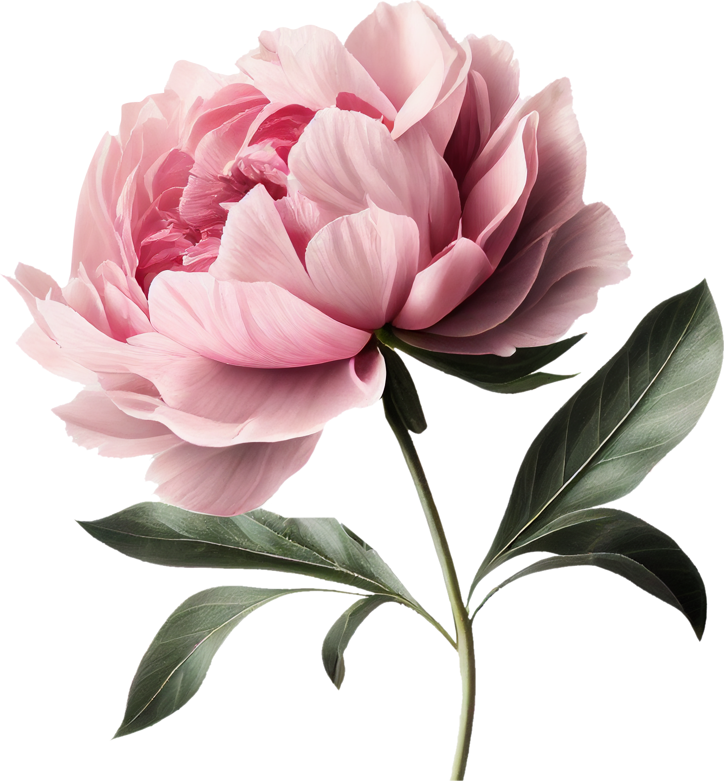 PINK PEONY -  Decals