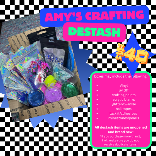 AMY'S CRAFT SUPPLY DESTASH