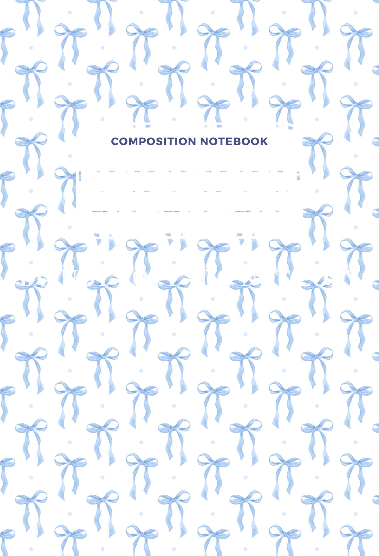 COMPOSITION NOTEBOOK COVERS - FRONT AND BACK - MULTIPLE VARIATIONS