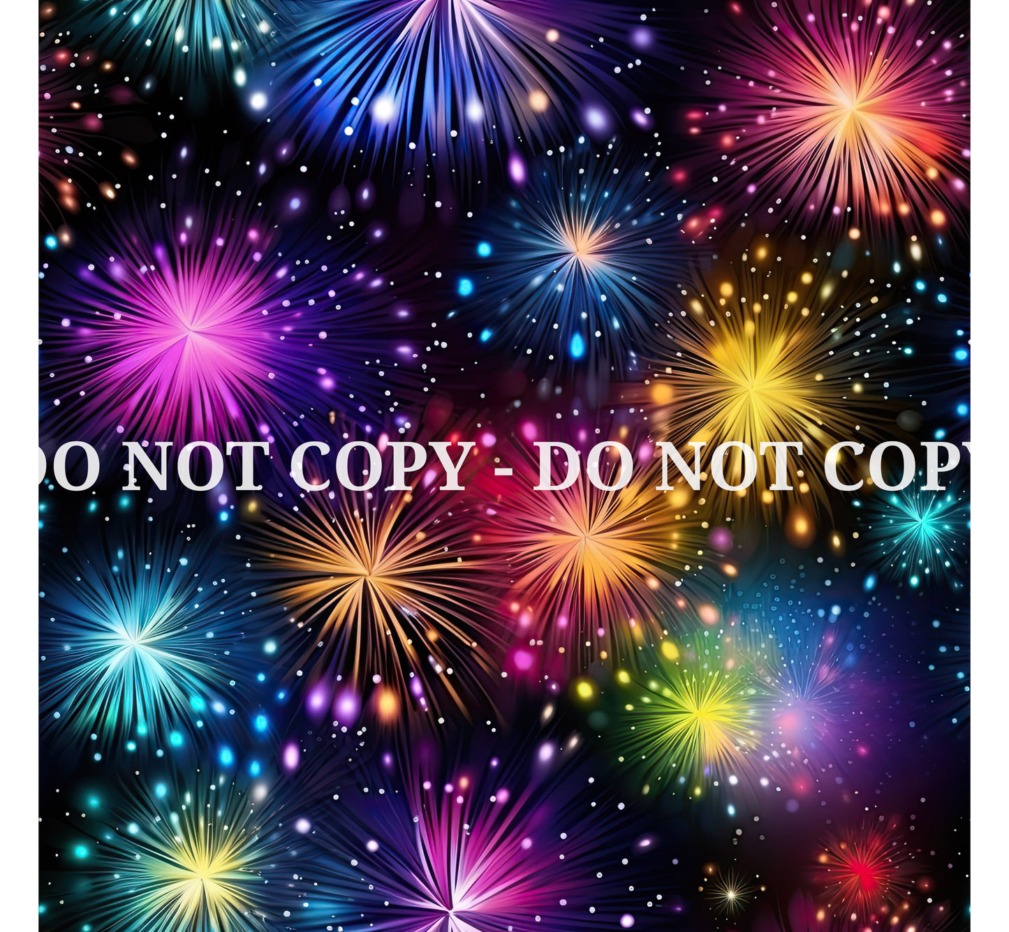 FIREWORKS PATTERN VINYL - MULTIPLE VARIATIONS