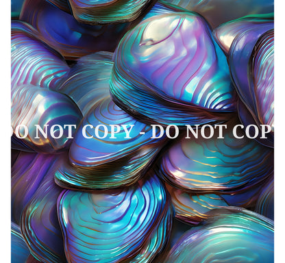 IRIDESCENT SHELLS VINYL - MULTIPLE VARIATIONS