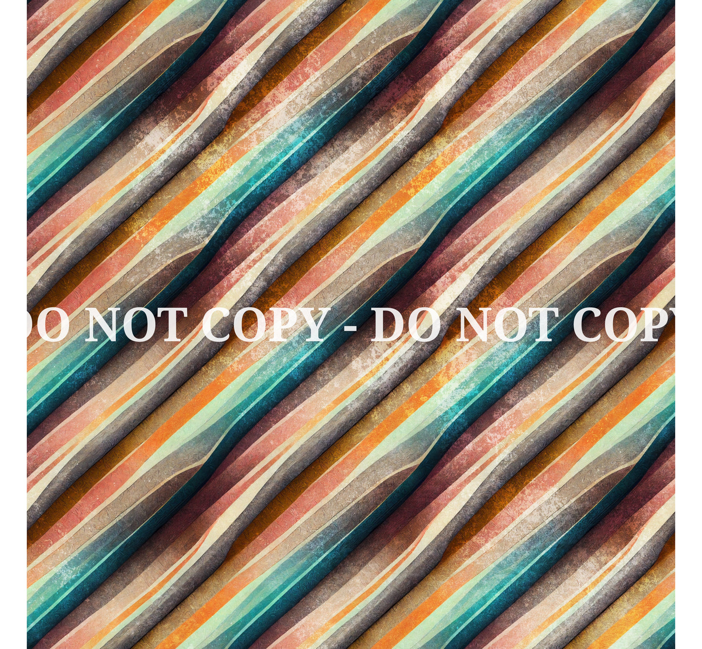 RETRO RAINBOW GRUNGE PATTERN VINYL - MULTIPLE VARIATIONS