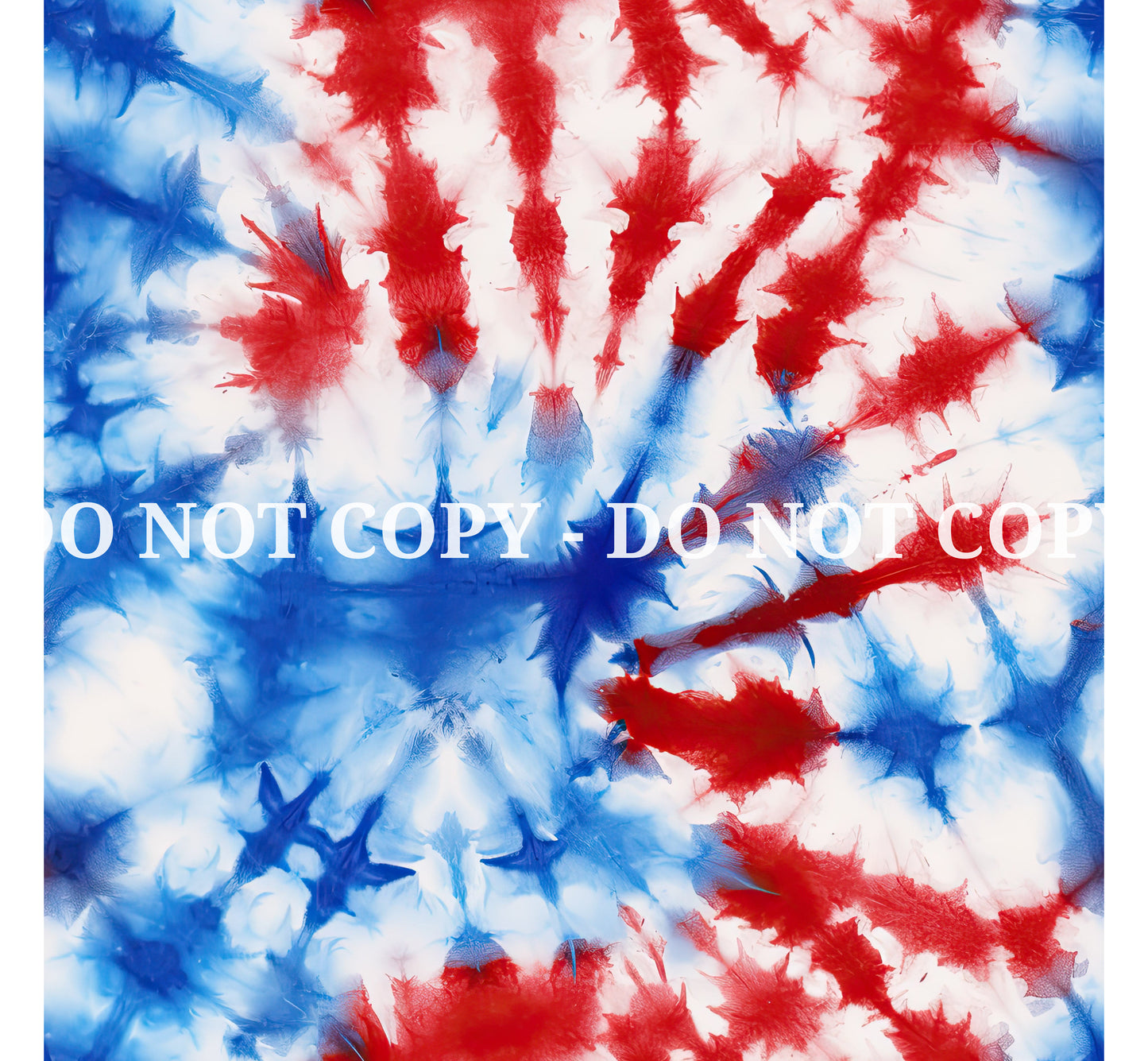 RED, WHITE AND BLUE TIE DYE PATTERN VINYL - MULTIPLE VARIATIONS