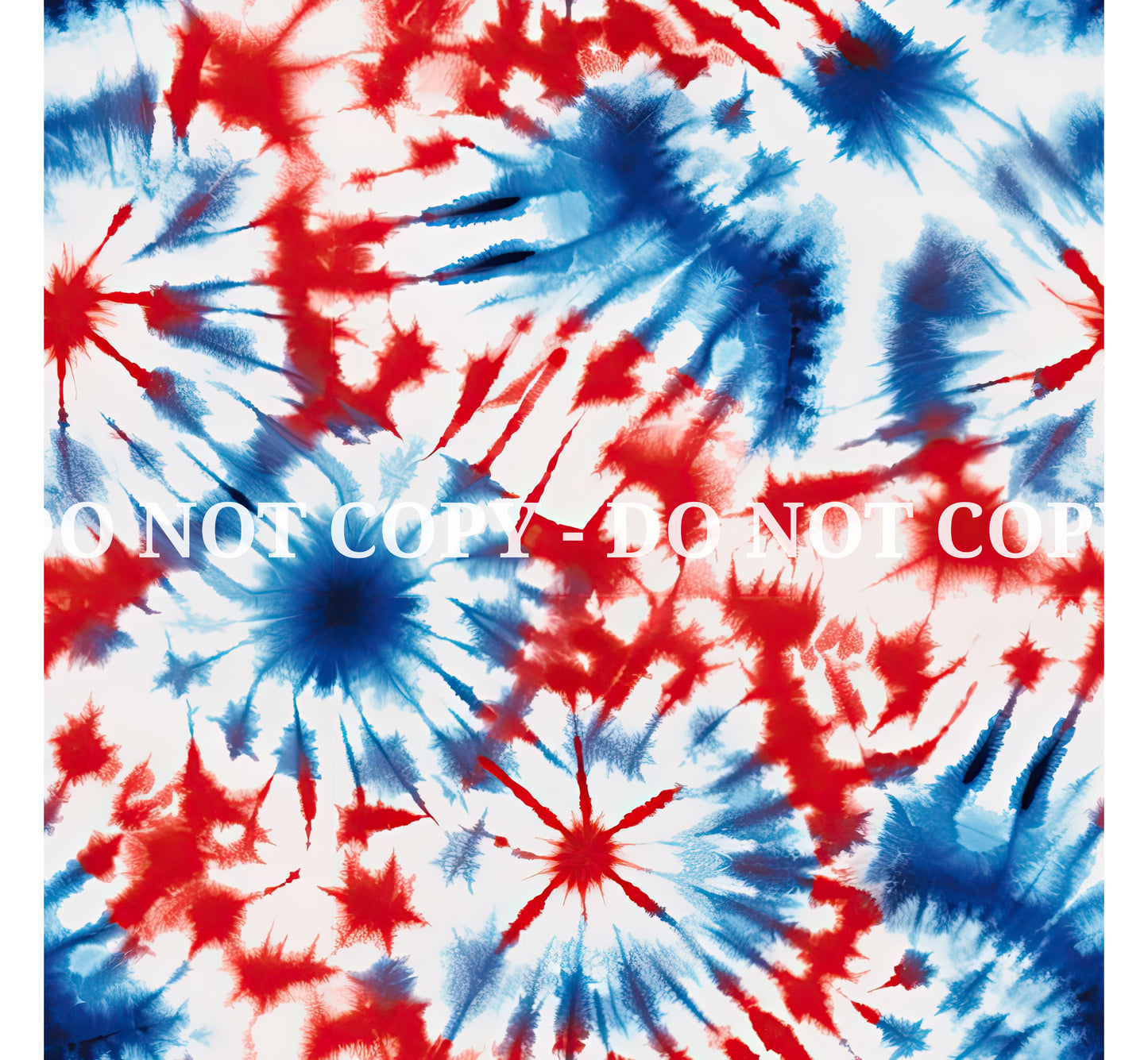 RED, WHITE AND BLUE TIE DYE PATTERN VINYL - MULTIPLE VARIATIONS