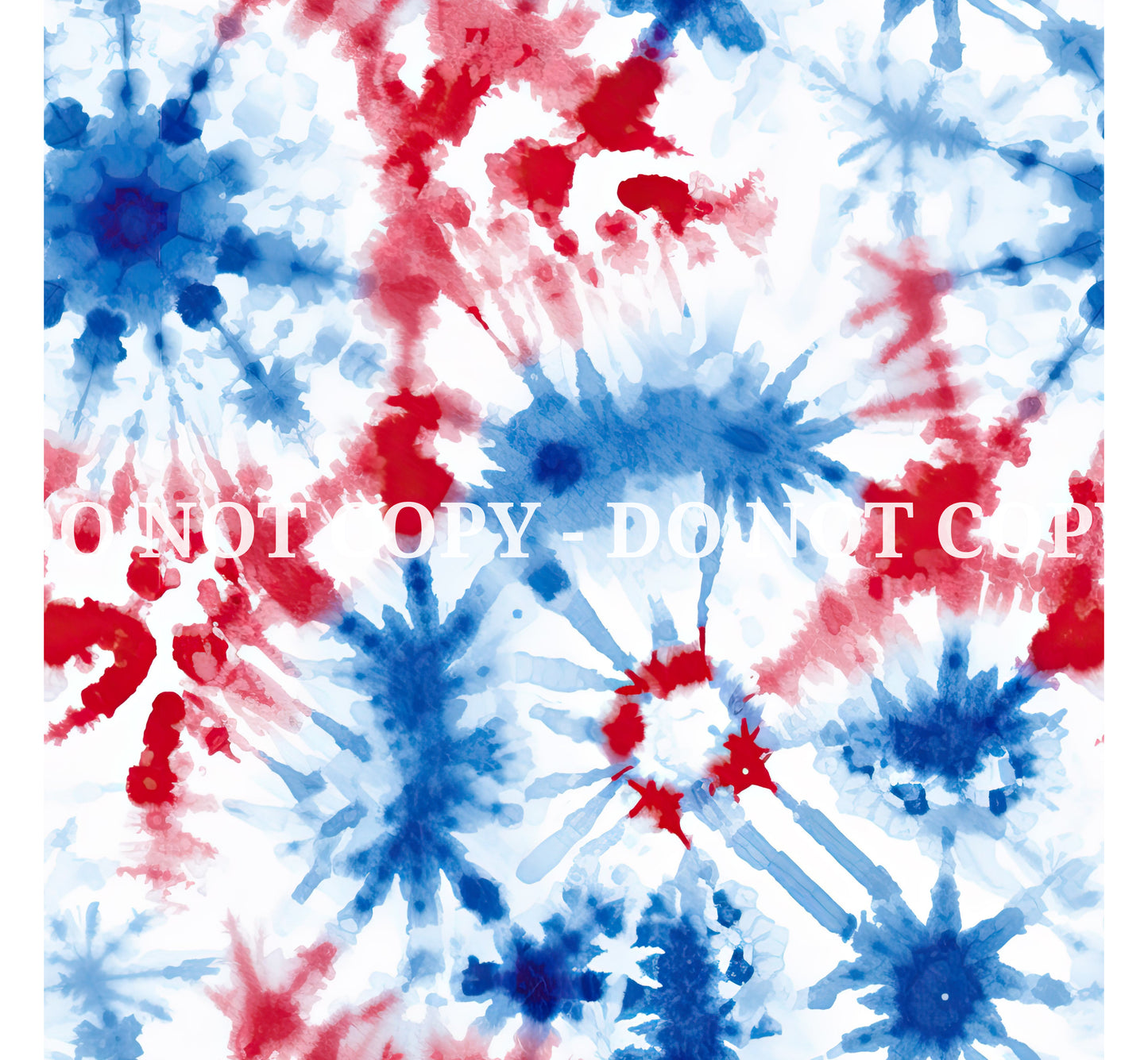 RED, WHITE AND BLUE TIE DYE PATTERN VINYL - MULTIPLE VARIATIONS