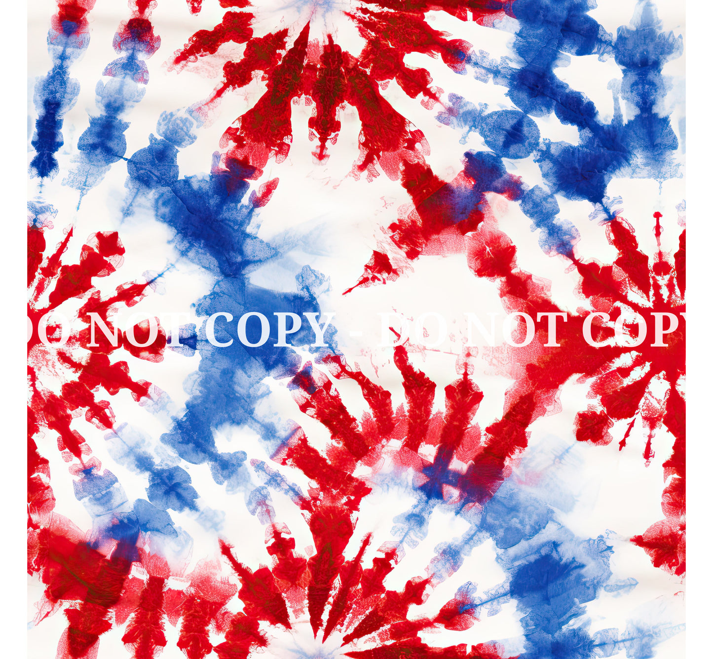 RED, WHITE AND BLUE TIE DYE PATTERN VINYL - MULTIPLE VARIATIONS