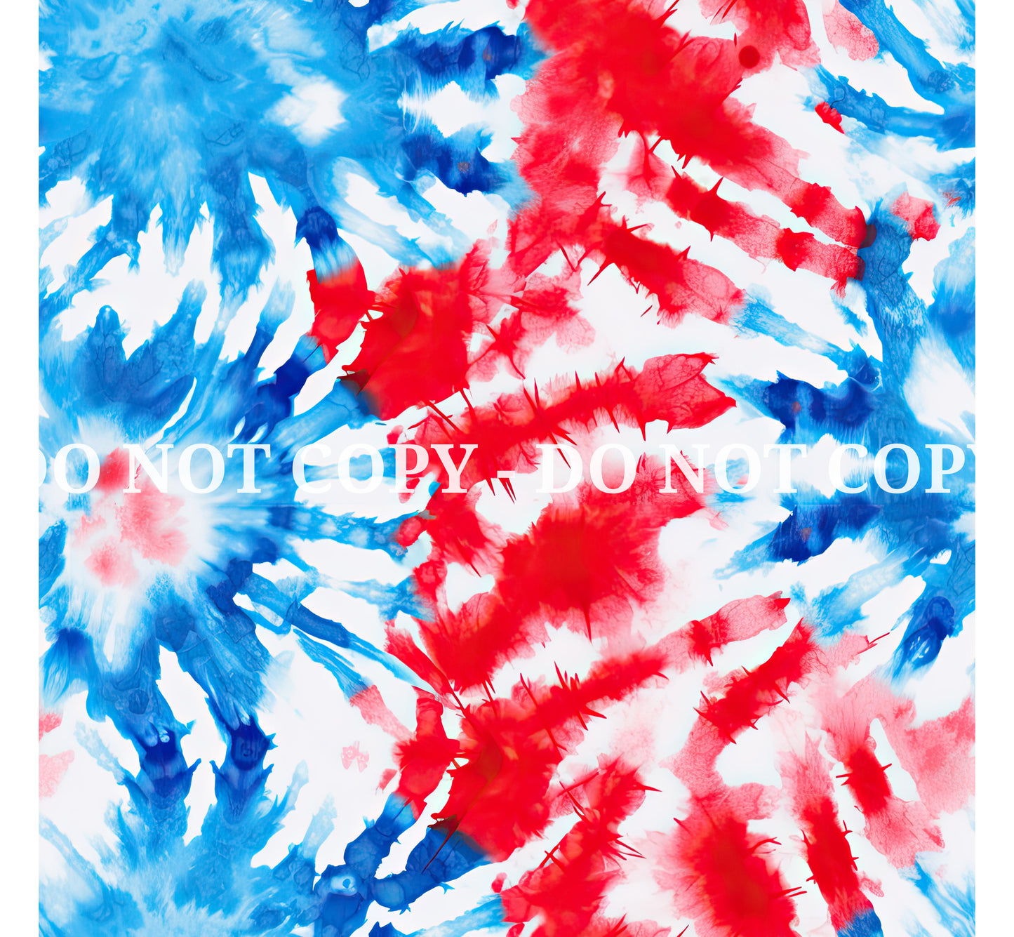 RED, WHITE AND BLUE TIE DYE PATTERN VINYL - MULTIPLE VARIATIONS