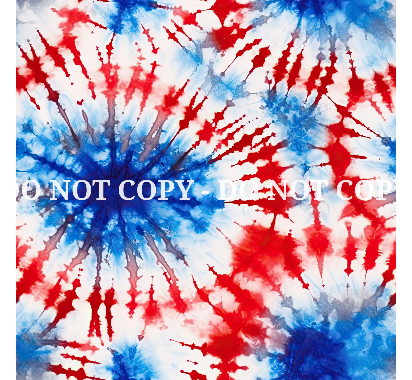 RED, WHITE AND BLUE TIE DYE PATTERN VINYL - MULTIPLE VARIATIONS