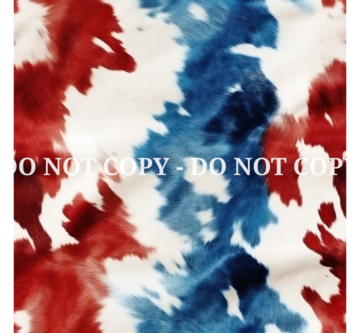 RED, WHITE AND BLUE COWHIDE VINYL - MULTIPLE VARIATIONS