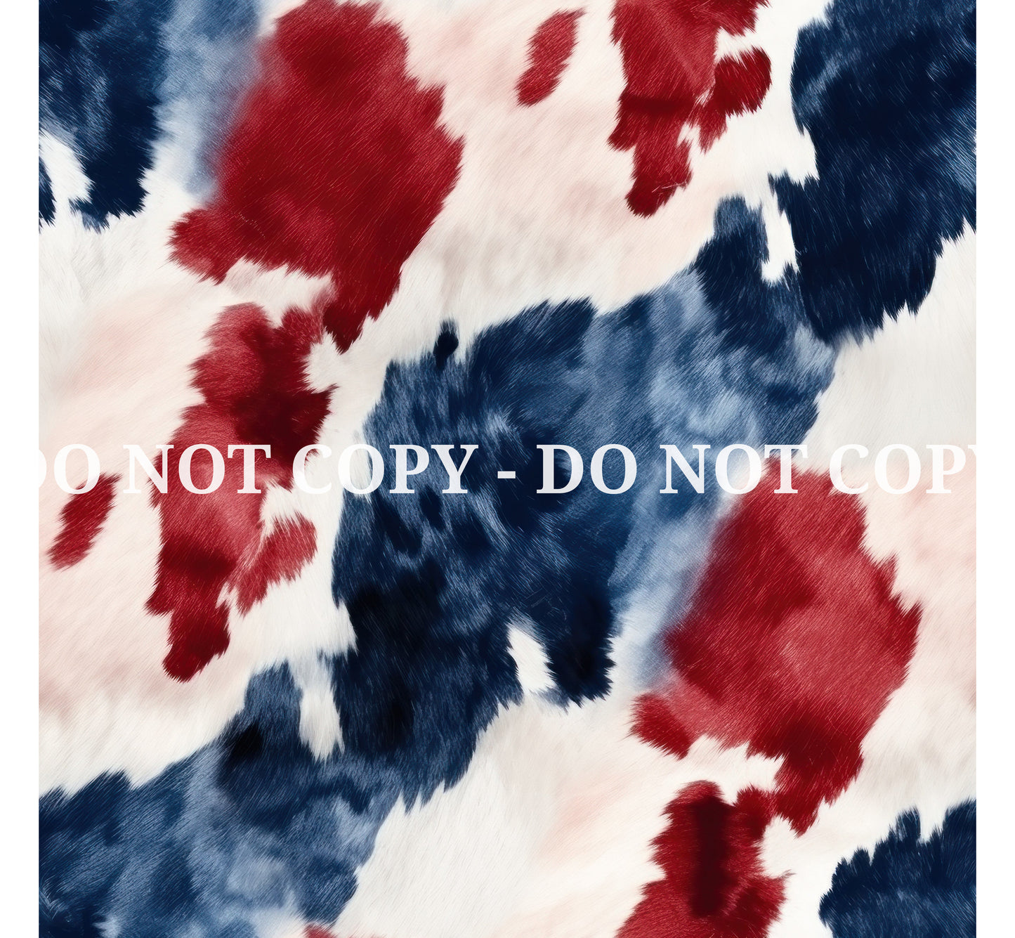 RED, WHITE AND BLUE COWHIDE VINYL - MULTIPLE VARIATIONS