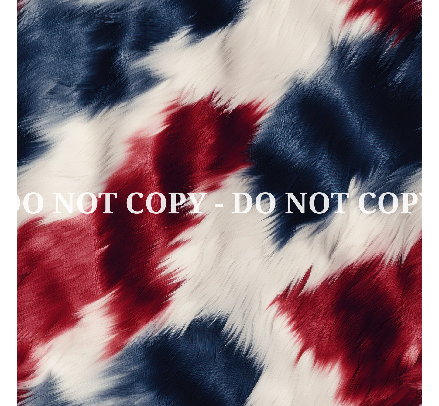 RED, WHITE AND BLUE COWHIDE VINYL - MULTIPLE VARIATIONS