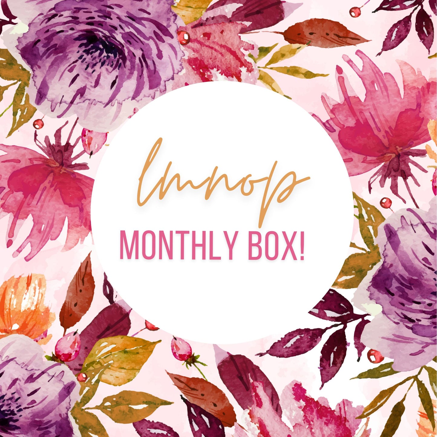 LMNOP MONTHLY BOX!