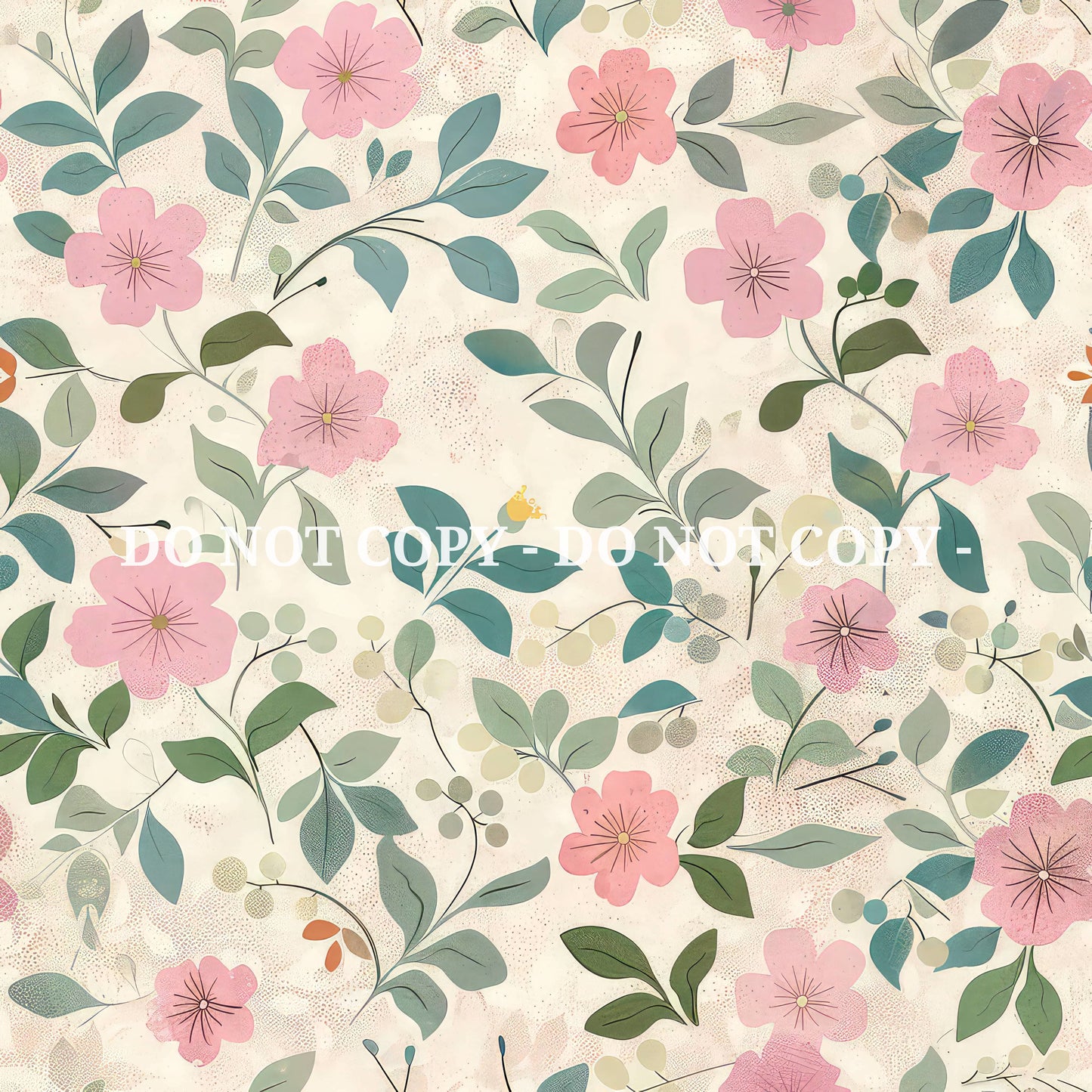 SHABBY FLORALS PATTERN VINYL - MULTIPLE VARIATIONS