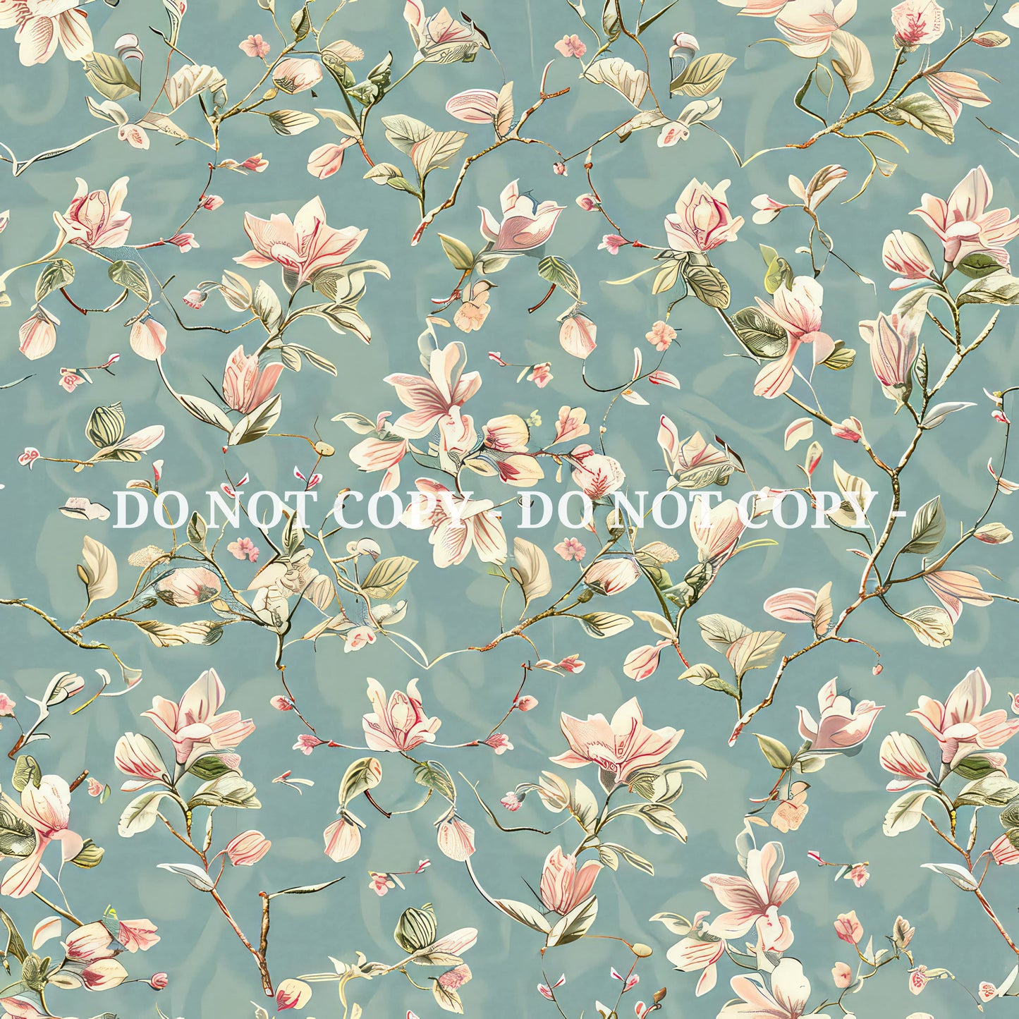 SHABBY FLORALS PATTERN VINYL - MULTIPLE VARIATIONS