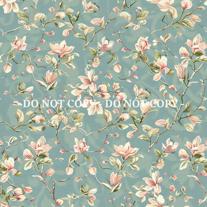 SHABBY FLORALS PATTERN VINYL - MULTIPLE VARIATIONS