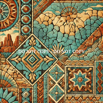 RICH RUST AND TURQUOISE SOUTHWEST  - MULTIPLE VARIATIONS