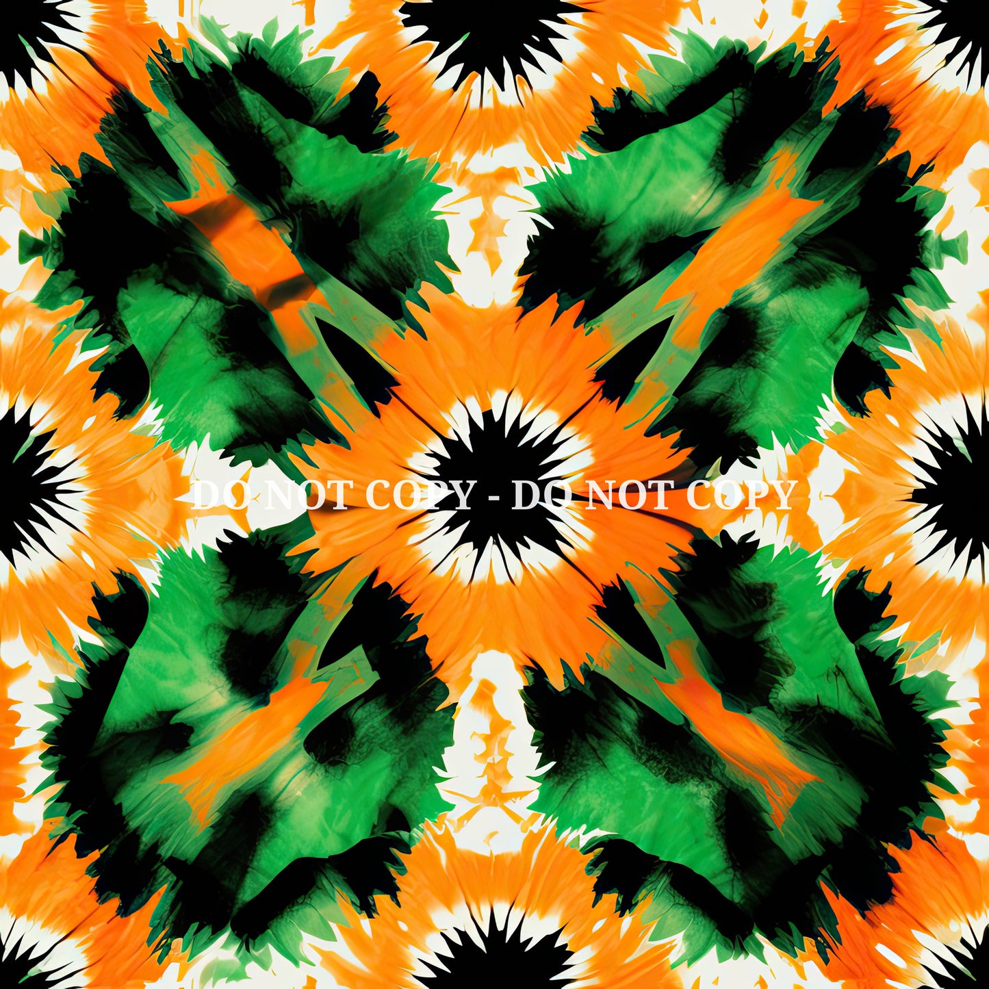 HALLOWEEN TIE DYE PATTERN VINYL - MULTIPLE VARIATIONS